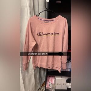 Champion Blush Pink Crewneck Sweatshirt